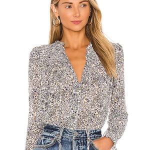 Free people x revolve Lela floral blouse